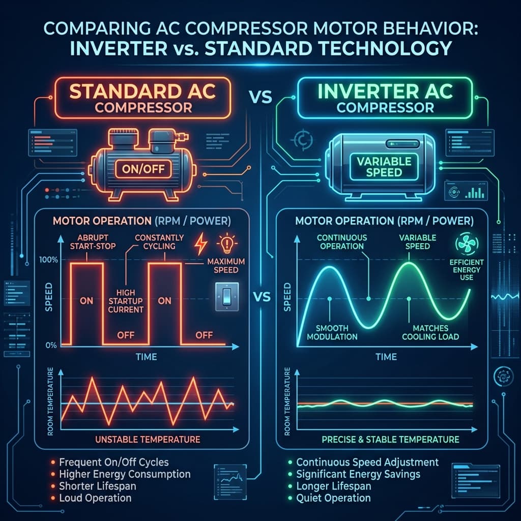 Understanding Inverter AC Technology | How It Works - Technical guide from Al-Takeef HVAC in Riyadh
